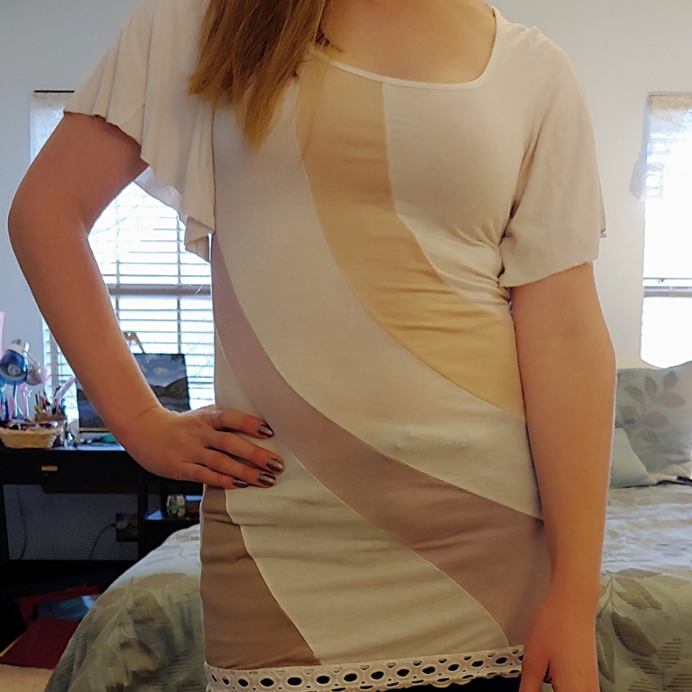 Swirl flirty shirt
